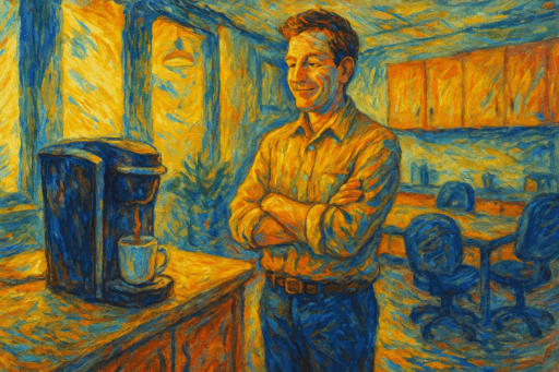 Virtue begins at the coffee maker.