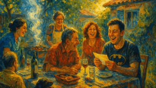 The art of laughing when things aren’t funny